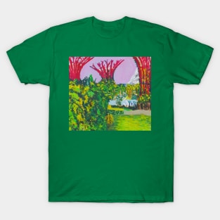 Gardens by the Bay in Singapore T-Shirt